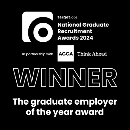 targetjobs - National Graduate Recruitment Awards 2024 - Winner - The graduate employer of the year award